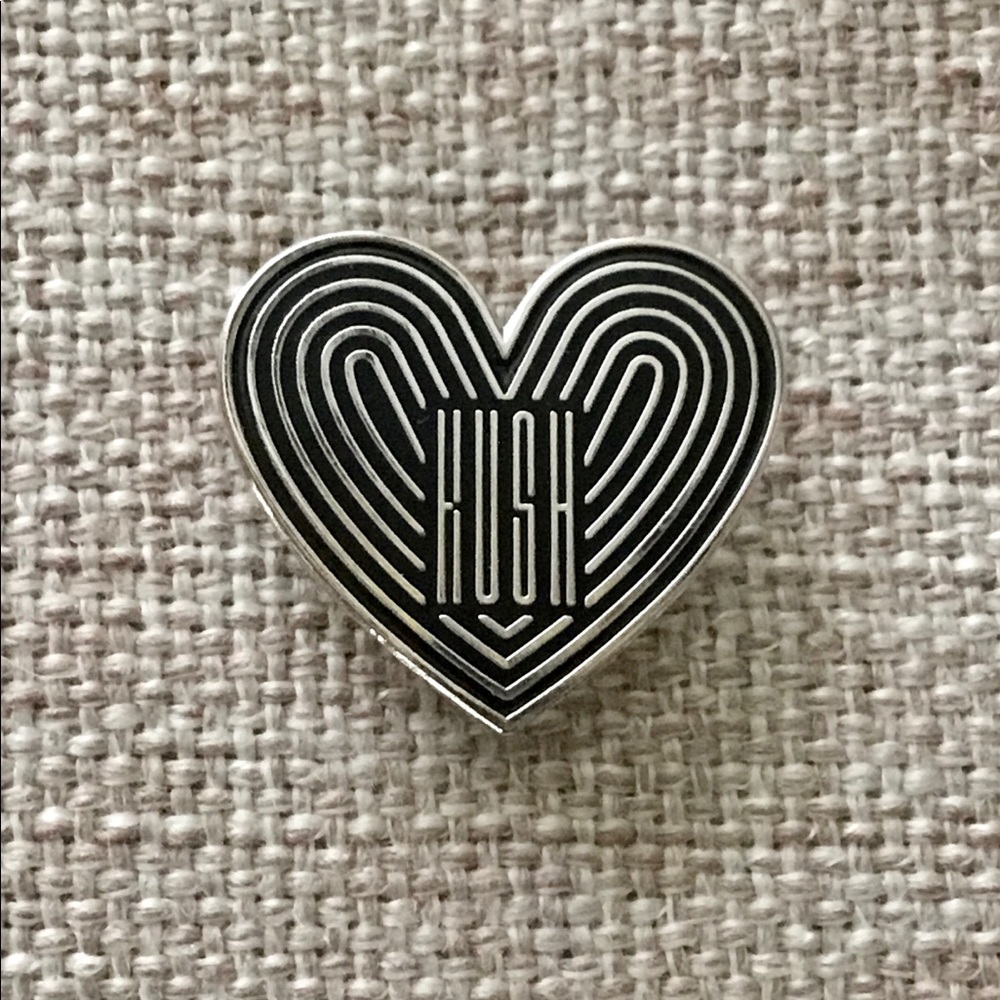 Exclusive KUSH Heart Pin